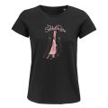 T-shirt Femme NOIR Illustration